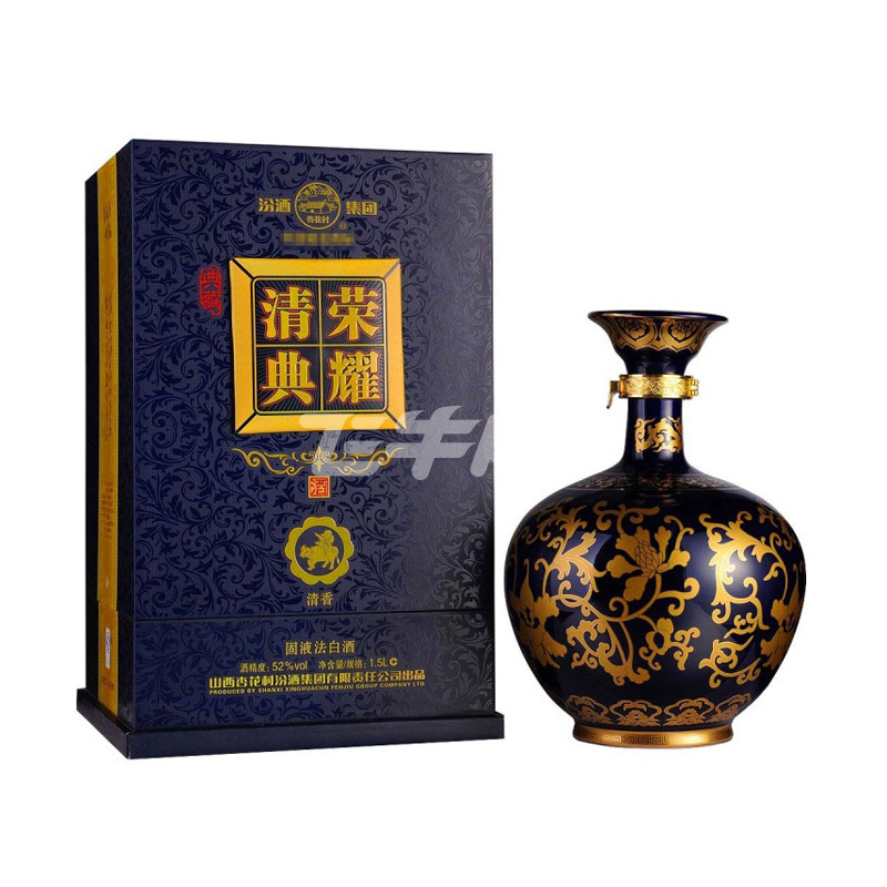 52度汾酒典藏原浆清典荣耀 1500ml/瓶