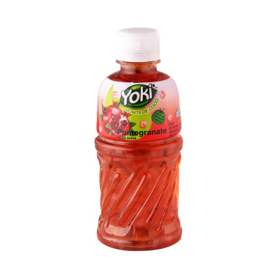 马来西亚Yoki 洋一红石榴果汁饮料(含椰果)320