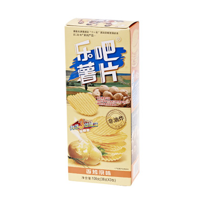 乐吧薯片原味108g/包怎么样 好不好