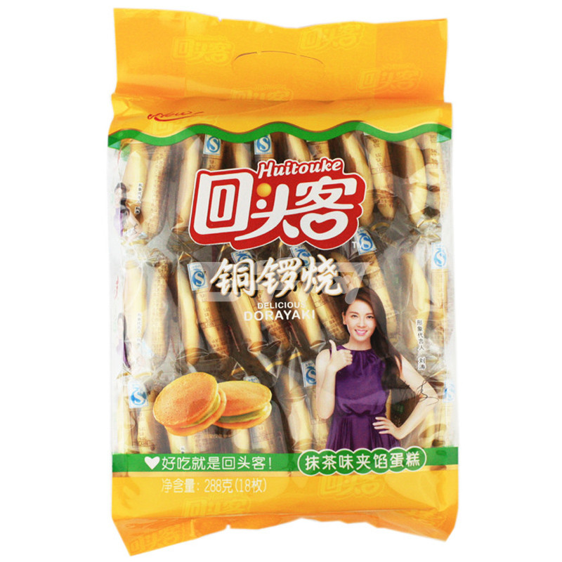 回头客 铜锣烧(抹茶味) 288g/袋