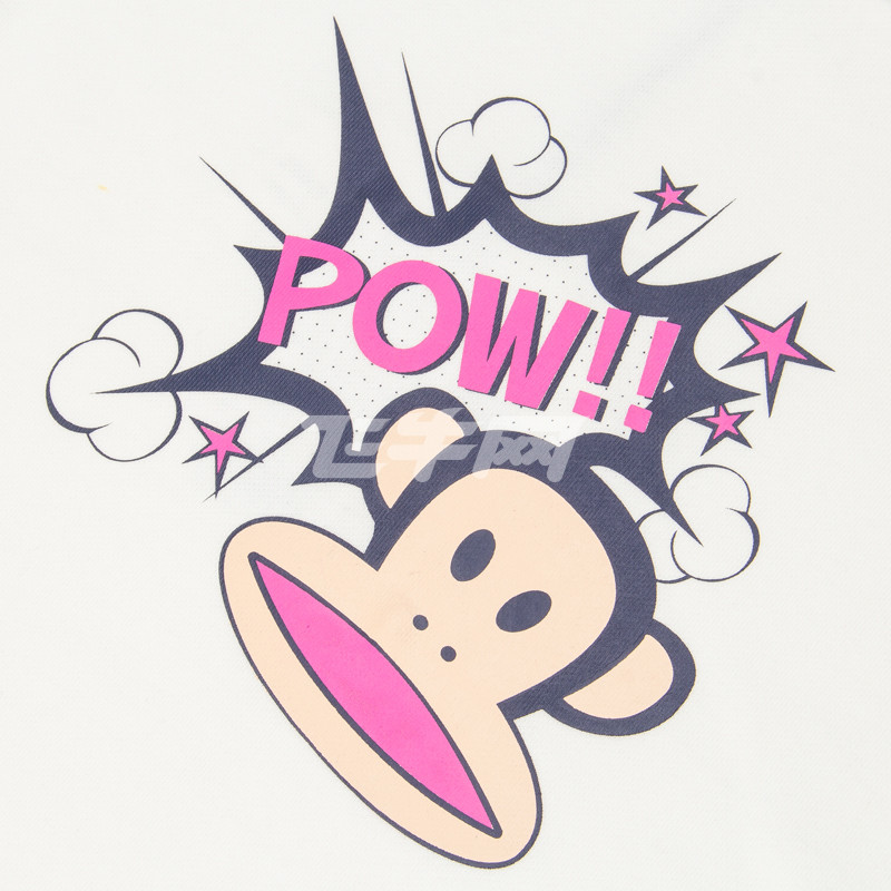 paulfrank 大嘴猴新款宽松t恤psd53cd2633 米白 xl