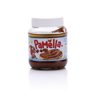 希腊进口帕密牌 帕密可可味榛子酱 pamella hazelnut cocoa spread