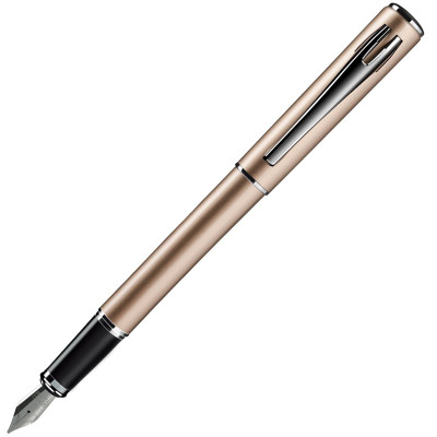 得力S675EF米修斯系列钢笔香槟色高档钢笔 学