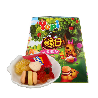 印尼进口 yupi牌熊仔造型软糖100g/盒怎么样 好不好