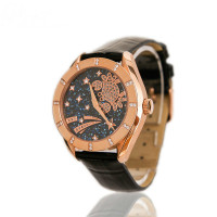 VIPLUS 白色时尚手表-采用施华洛世奇元素怎