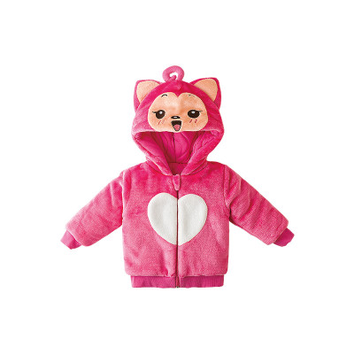 叮唛 叮唛冬款女宝宝加厚上衣婴童外套外出服