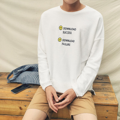 SAVAGEBASE 秋季新款男纯棉潮流T恤男长袖