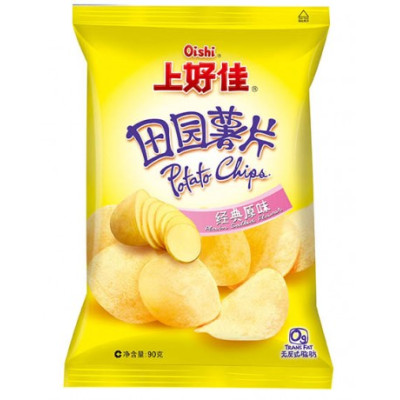 上好佳 田园薯片 经典原味 90g\/袋怎么样 好不好