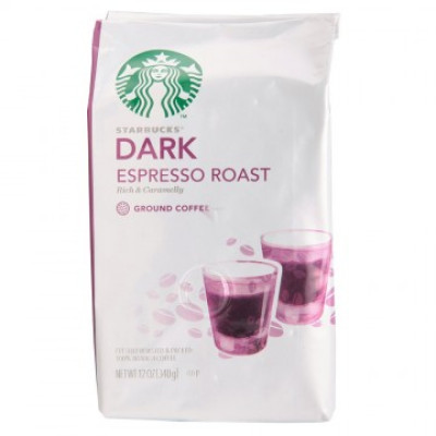 美国进口 星巴克 袋装烘焙咖啡粉 意式特浓咖啡