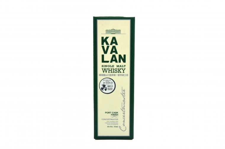 台湾地区进口 金车噶玛兰/KAVALAN 单一纯麦威士忌（波特桶）50ml/瓶