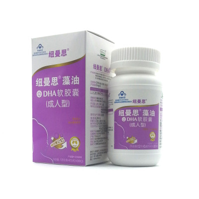 纽曼思 DHA藻油软胶囊成人型 400mg*30粒*纽