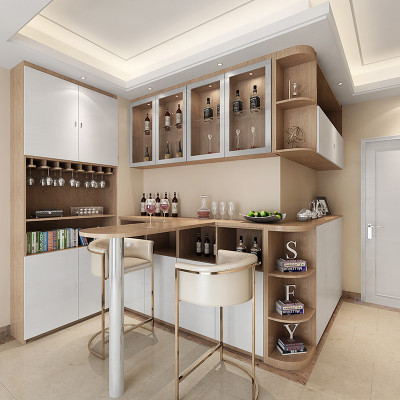 SOGAL索菲亚 衣柜 现代简约风格餐厅入户柜玄