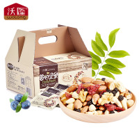 沃隆活力魔方蓝莓坚果脆 盒装175g *2休闲零食