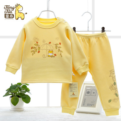 童泰 婴儿内衣加厚不倒绒保暖内衣儿童内衣宝