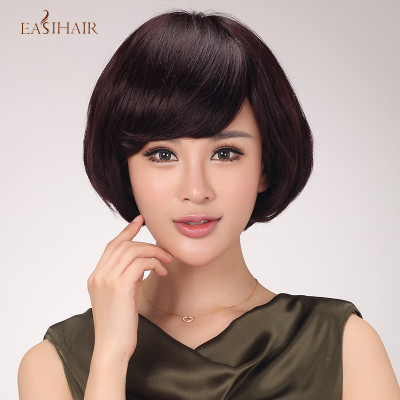 EASIHAIR简爱 真发假发 假发套 短发女 时尚 蓬