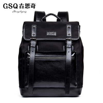 古思奇新款双肩包男欧美时尚休闲旅行背包书包电脑包男包G123怎么样 好不好-第1页-飞牛网官网