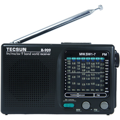 德生(Tecsun) R-909 老人收音机9波段便携老式