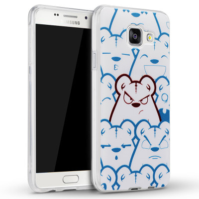 机伴三星j7手机壳 硅胶3D浮雕彩绘卡通保护套