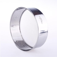 烘焙工具 风和日丽法焙客不锈钢圆形面粉筛 网