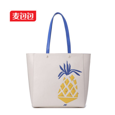 M PLUS 麦包包2016秋冬新款潮流手提女包托