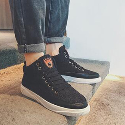 XINBUZOU 2017秋季新款百搭嘻哈高帮鞋男士