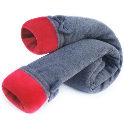 优优1点冬季童装女童棉裤加绒加厚外穿儿童中