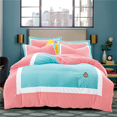 居乐依 冬季保暖超柔水晶绒四件套怎么样 好不