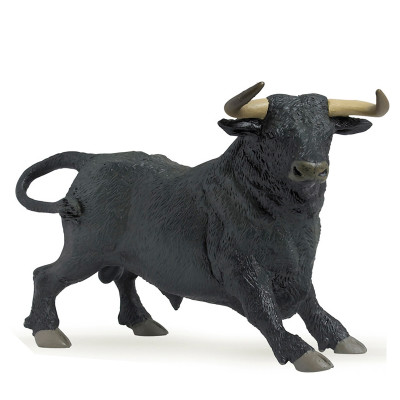 正版法国PAPO西班牙斗牛51050动物模型儿童