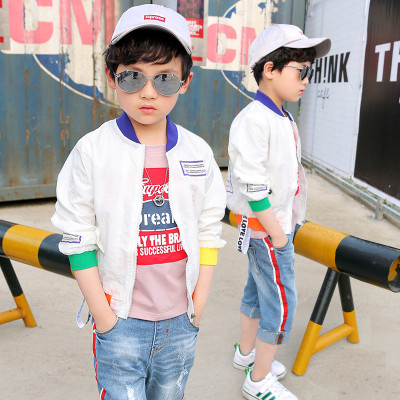 笛钰 夏款男童防晒衣2017新款童装薄款中大童
