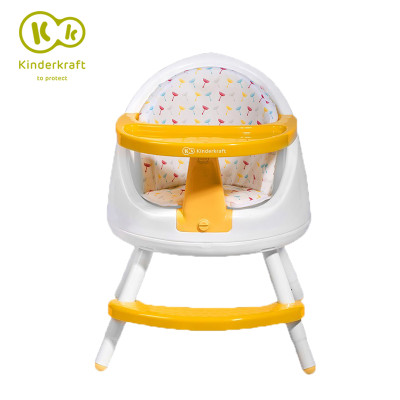 kinderkraft 宝宝餐椅便携式可折叠婴儿童餐椅多