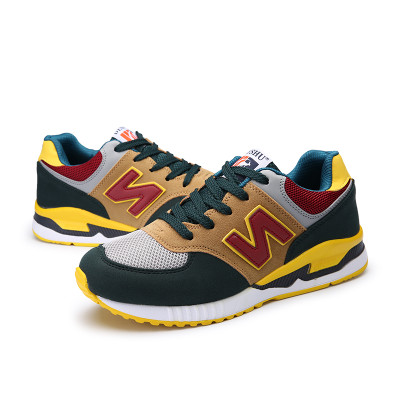 纽百伦运动秋季新款运动鞋男韩版帆布鞋韩国N