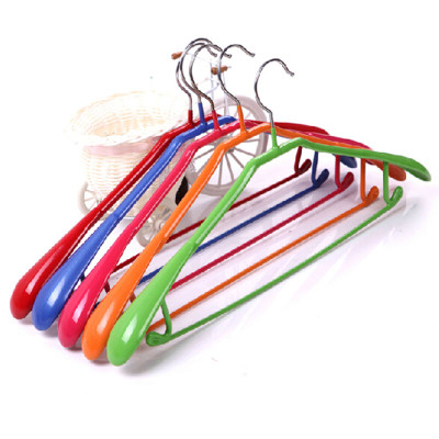 红兔子 宽肩浸塑衣架 衣挂衣撑无痕衣架晒衣架