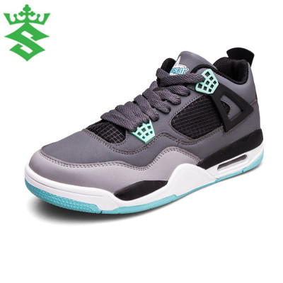 八哥篮球鞋男正品2016春夏新款AJ4耐磨高帮气