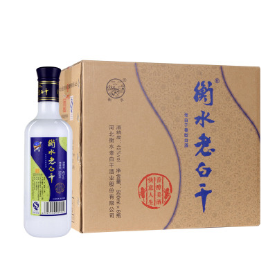 衡水老白干香醇 蓝 42度 500ml*6瓶 整箱装 老白干香型白酒怎么样 好