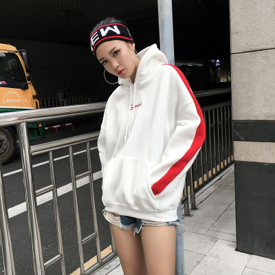 巴伯瑞卫衣女秋冬新款韩版原宿BF风 ulzzang学