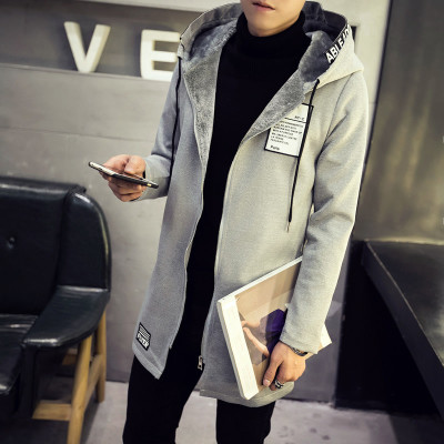 ATTLEE97%涤纶3%氨纶 冬装加绒加厚风衣卫