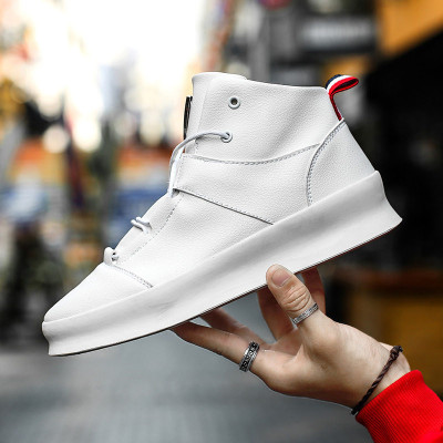 斯汀莱洛纪兹男鞋秋季新款高帮鞋男嘻哈鞋潮流