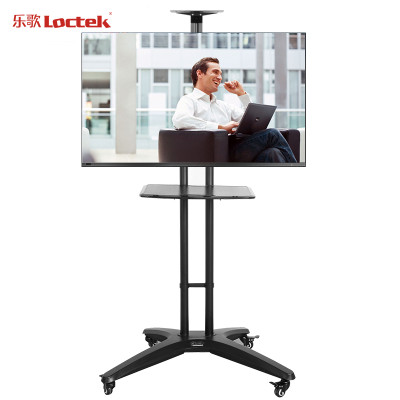 乐歌电视机落地架 视频会议落地支架 移动推车