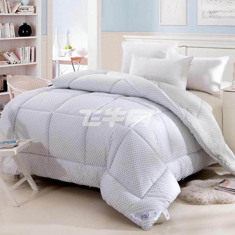远梦 床品家纺 第二代珍珠棉冬被 200*230cm 灰色 200*230cm