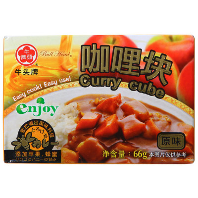 台湾进口 牛头牌 咖喱块 66g/盒怎么样 好不好