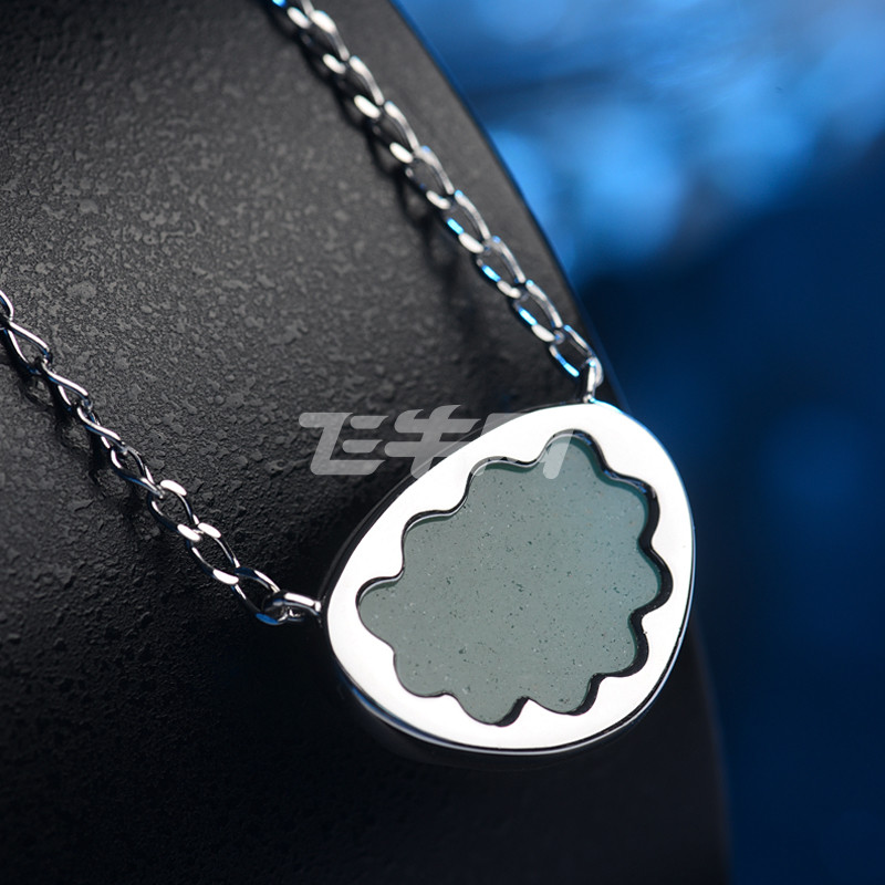 石头记istone 东陵石项链毛衣链 夏 项链配饰 长115201501 绿色