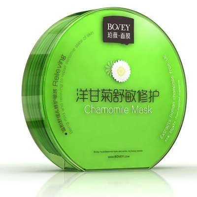 珀薇 洋甘菊舒敏修护面膜 25g*7片/盒怎么样 好不好