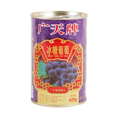 广天冰糖葡萄罐头425克/罐怎么样 好不好