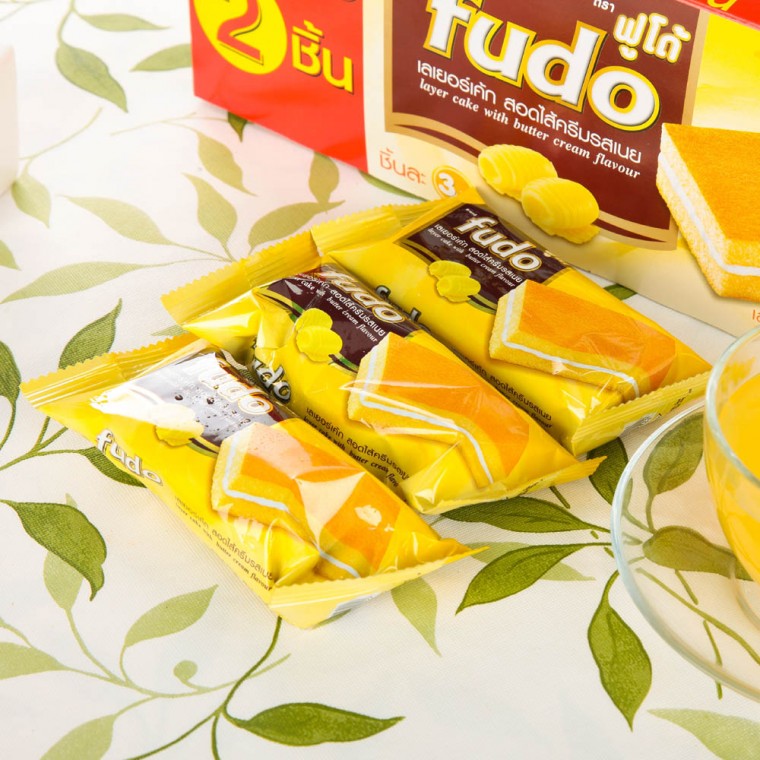 马来西亚进口 福多/fudo 奶油味蛋糕 468g 下午茶佳品