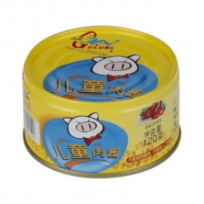 古龙儿童肉酱罐头120g/罐怎么样 好不好