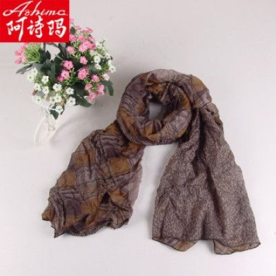 阿诗玛 时尚印花巴厘纱围巾怎么样 好不好