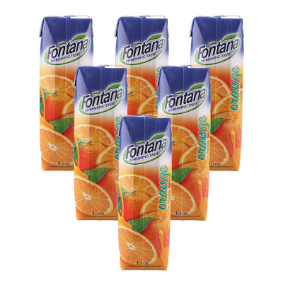 塞浦路斯进口 芳塔娜橙汁1l*6瓶怎么样 好不好