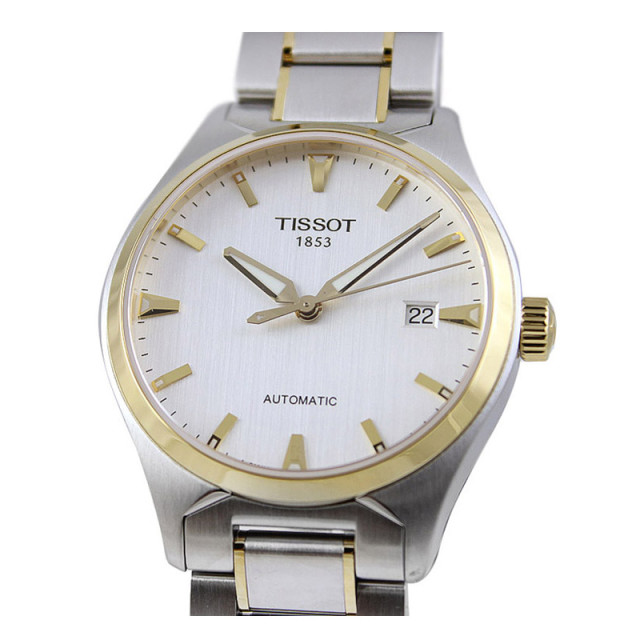 tissot 天梭 天博系列間金鋼帶自動機械男表t060.407.22.031.00