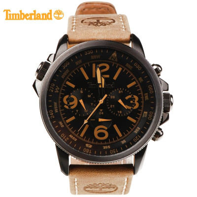 全球购 timberland/添柏岚/天伯伦防水石英表男表tbl.