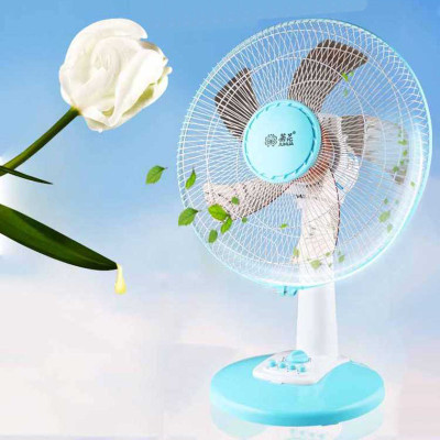 菊花 电风扇 家用16寸台扇 冷风扇 台式家用风扇 学生宿舍摇头电扇